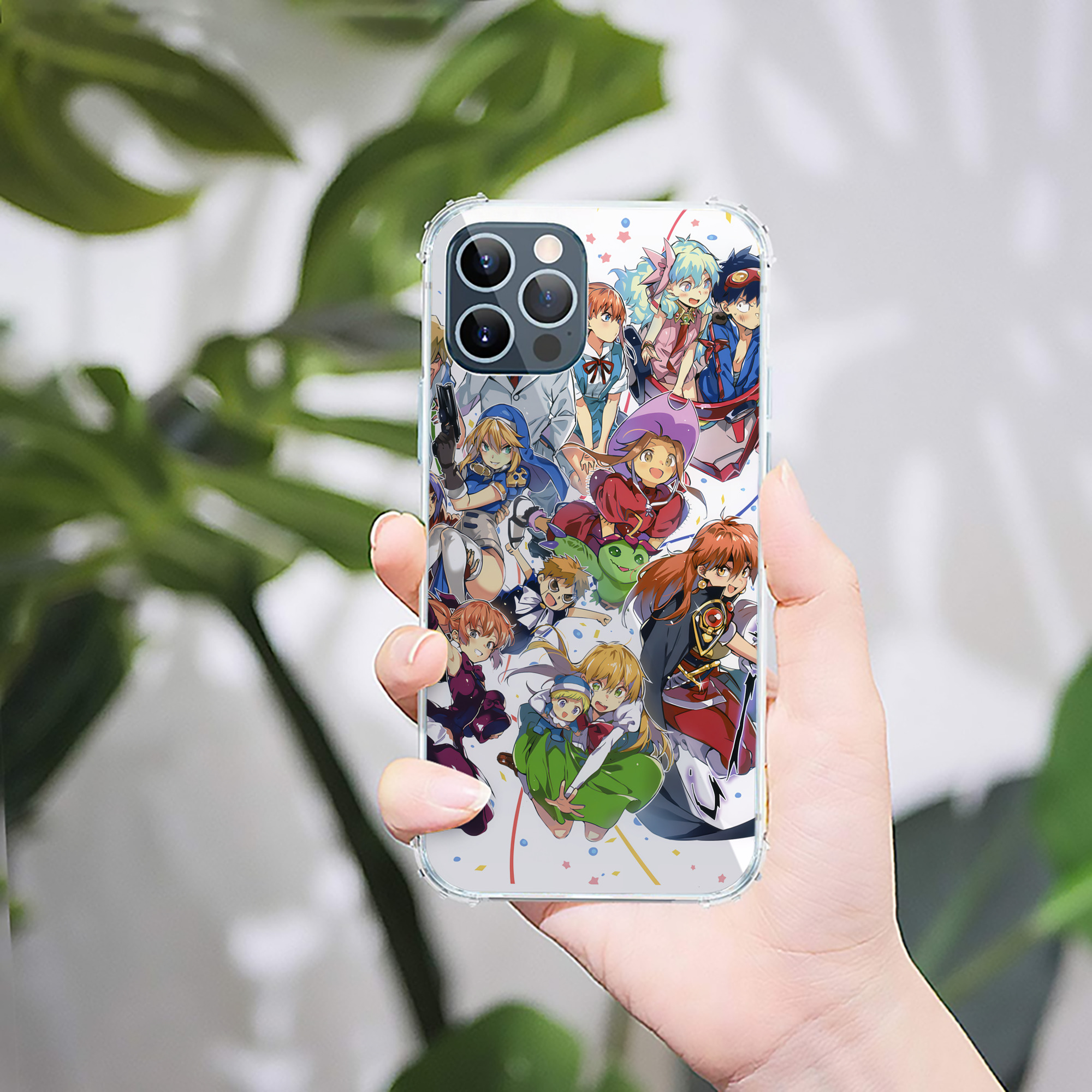 （画像用） Digimon デジタルモンスター/デジモン 【iPhone 12シリーズ対応】透明スマホケース（クリアソフトケース）
